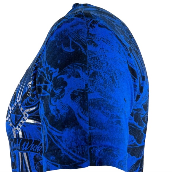 Xtreme Couture By Affliction Men's T-shirt Loyal Following Cross Biker S-5XL - Picture 11 of 12